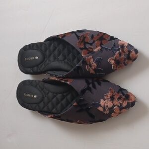 Birdies The Swan Navy Blue Cherry Blossom